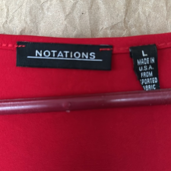 Red blouse - Picture 2 of 3